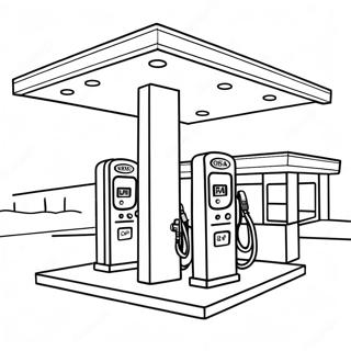 Pagina Para Colorir Do Posto De Gasolina 72294-59706