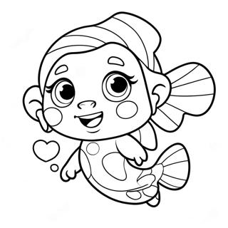 Pagina Para Colorir Da Oona Bubble Guppies 72494-59863