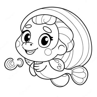 Pagina Para Colorir Da Oona Bubble Guppies 72494-59864