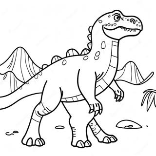 Pagina Para Colorir Do Dinossauro Baryonyx 72534-59899