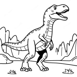 Pagina Para Colorir Do Dinossauro Baryonyx 72534-59900