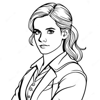 Pagina Para Colorir Emma Watson Como Hermione Granger 72675-60011