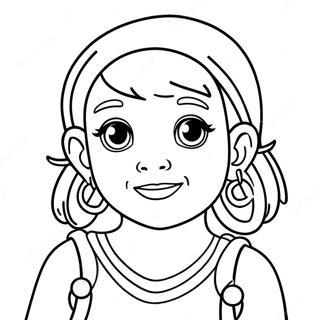 Pagina Para Colorir Personagem Aish Fofo 72775-60099