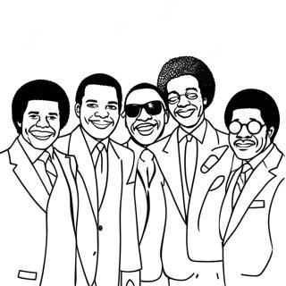 Pagina Para Colorir Lendas Soulful Motown 72795-60108