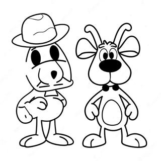 Pagina Para Colorir Rocky E Bullwinkle 72824-60144