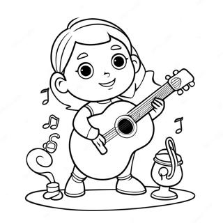 Pagina Para Colorir Junho De Little Einsteins Brincando Com Instrumentos Musicais 72835-60140