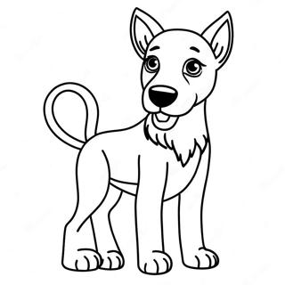 Pagina Para Colorir Filhote De Malinois Belga 72874-60187