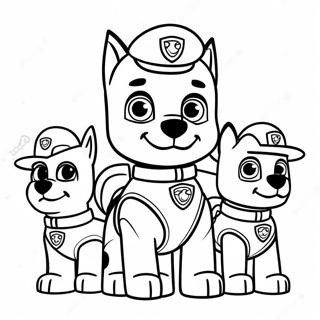 Paw Patrol Moto Pups Páginas Para Colorir