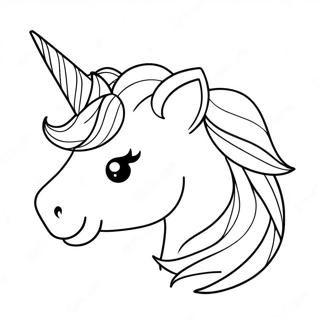 Pagina Para Colorir Do Chifre De Unicornio Brilhante 72905-60205