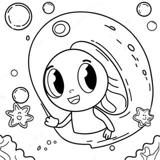 Pagina Para Colorir Da Linda Perola No Oceano 72915-60199