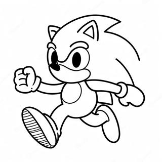 Pagina Para Colorir Do Sonic Correndo Rapido 72955-60230