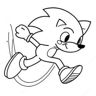 Pagina Para Colorir Do Sonic Correndo Rapido 72955-60232