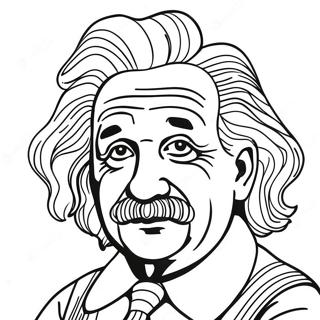 Albert Einstein Páginas Para Colorir