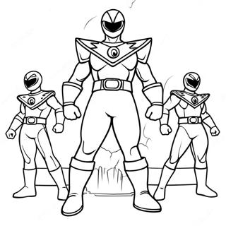 Pagina Para Colorir Dos Power Rangers Megaforce 73004-60275