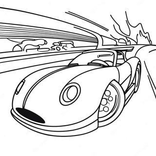 Speed Racer Em Um Carro Rapido Pagina Para Colorir 73115-60367