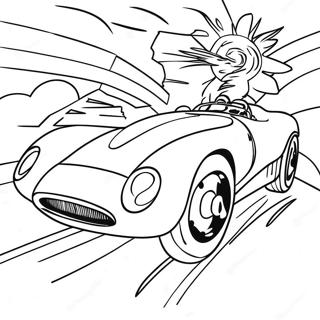 Speed Racer Em Um Carro Rapido Pagina Para Colorir 73115-60368