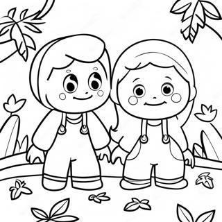 Pagina Para Colorir Da Ivy E Bean Aventureiros 73125-60377