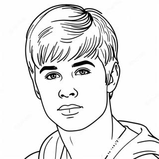 Justin Bieber Páginas Para Colorir