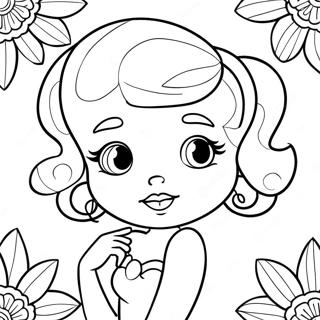 Pagina Para Colorir Classica Da Betty Boop 731-584