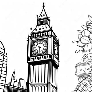 Pagina Para Colorir Da Torre Do Big Ben 73275-60509