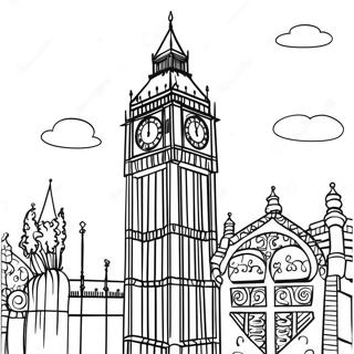 Pagina Para Colorir Da Torre Do Big Ben 73275-60510