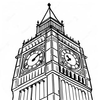 Pagina Para Colorir Da Torre Do Big Ben 73275-60511