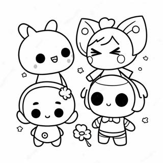 Pagina Para Colorir De Personagens Tokidoki Fofos 73285-60499