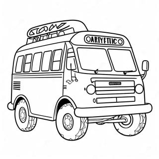 Pagina Para Colorir Do Onibus De Batalha Do Fortnite 73314-60520