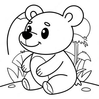 Pagina Para Colorir Do Urso Funshine 73344-60540