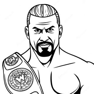 Pagina Para Colorir Da Wwe 73464-60640