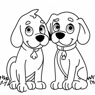 Pagina Para Colorir Clifford E Emily Elizabeth 73555-60708