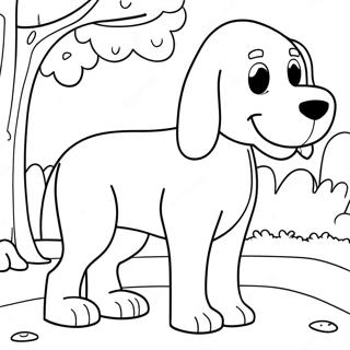 Pagina Para Colorir Clifford O Grande Cao Vermelho 73556-60711