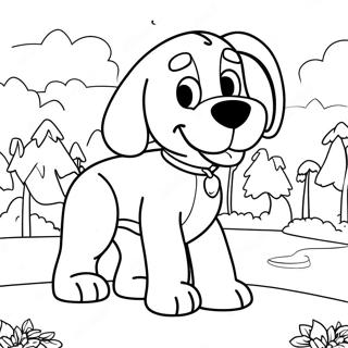 Pagina Para Colorir Clifford O Grande Cao Vermelho 73556-60712