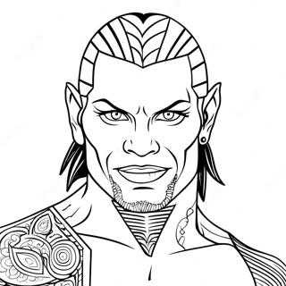 Jeff Hardy Páginas Para Colorir