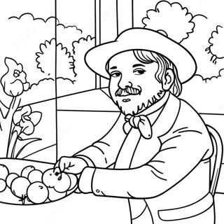 Pagina Para Colorir De Pintura De Renoir 73645-60780