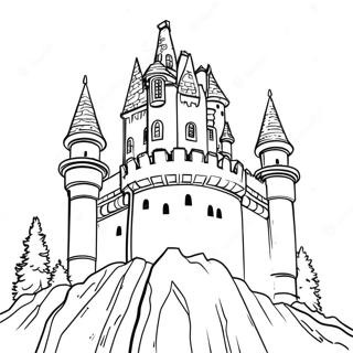 Pagina Para Colorir De Torre De Castelo Majestosa 73696-60823