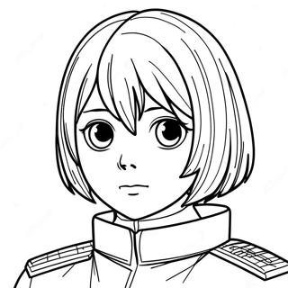 Pagina Para Colorir Da Mikasa 73845-60936