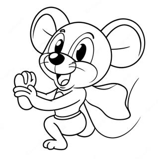 Pagina Para Colorir Do Mighty Mouse 74005-61066