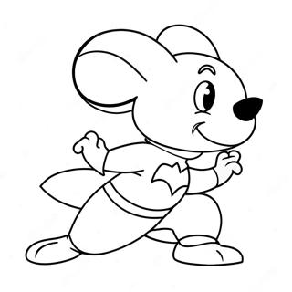 Pagina Para Colorir Do Mighty Mouse 74005-61067