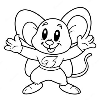 Pagina Para Colorir Do Mighty Mouse 74005-61068