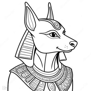 Pagina Para Colorir Do Anubis 74015-61074