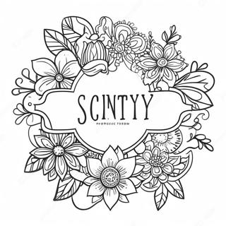 Pagina Para Colorir Do Logotipo Scentsy 74085-61143