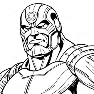 Darkseid Páginas Para Colorir