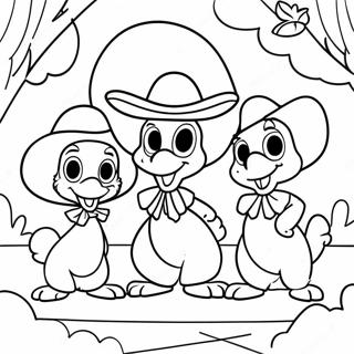 Pagina Para Colorir Dos Tres Caballeros 74195-61214