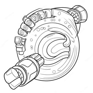 Pagina Para Colorir Do Espaco Lego 74215-61227