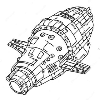 Pagina Para Colorir Do Espaco Lego 74215-61228