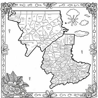 Pagina Para Colorir Do Contorno Do Estado De Massachusetts 74225-61243