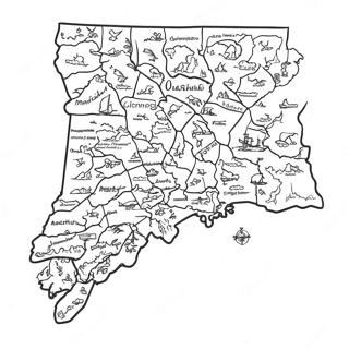 Pagina Para Colorir Do Contorno Do Estado De Massachusetts 74225-61244