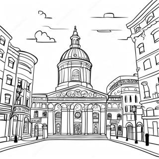 Pagina Para Colorir De Marcos Historicos De Boston 74226-61258