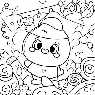 Pagina Para Colorir Do Logo Candy Crush 74235-61247